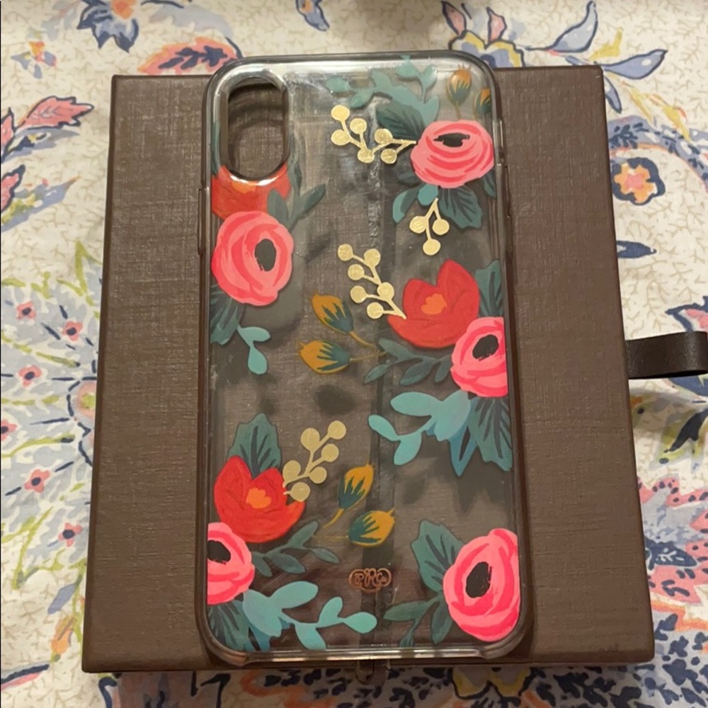 Iphone Xs Riffle Paper Co. case